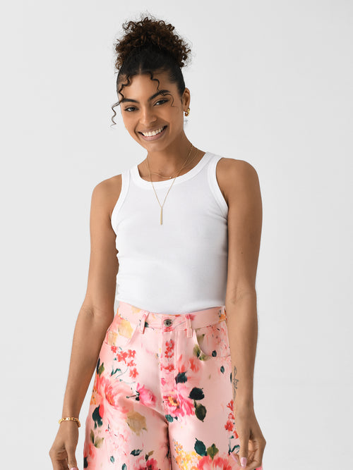 Perfect White Tee Women's Elle Tank