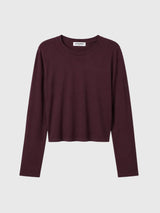 Perfect White Tee Women's Jamie Long Sleeve Tee - Saint Bernard