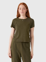 Perfect White Tee Women's Lisa Tee - Saint Bernard