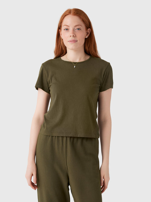 Perfect White Tee Women's Lisa Tee - Saint Bernard