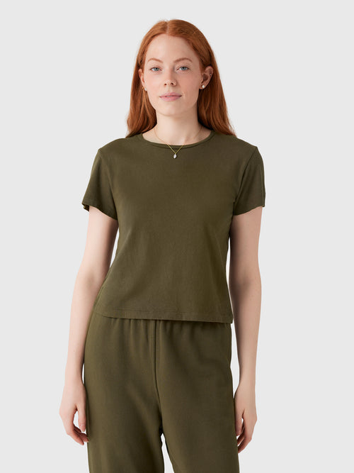 Perfect White Tee Women's Lisa Tee - Saint Bernard