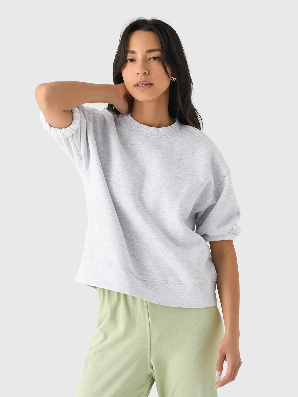 Perfect White Tee Women's Rebecca Sweatshirt - Saint Bernard