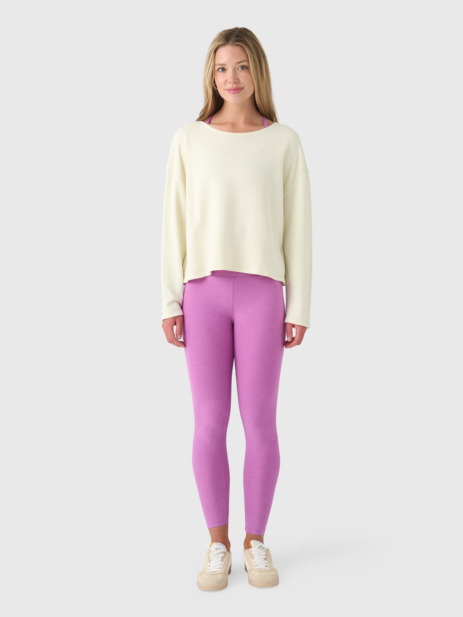 Perfect White Tee Women's Briana French Terry Tee - Saint Bernard
