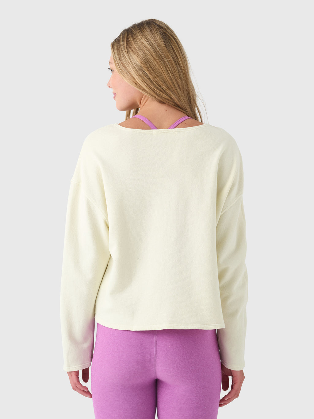Perfect White Tee Women's Briana French Terry Tee - Saint Bernard