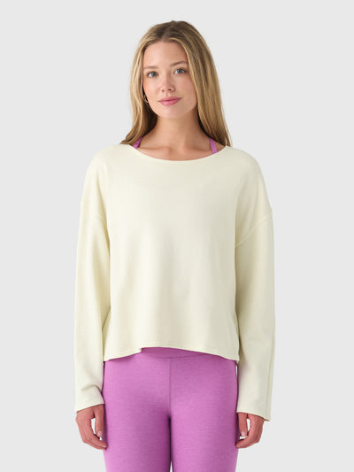 Perfect White Tee Women's Briana French Terry Tee - Saint Bernard