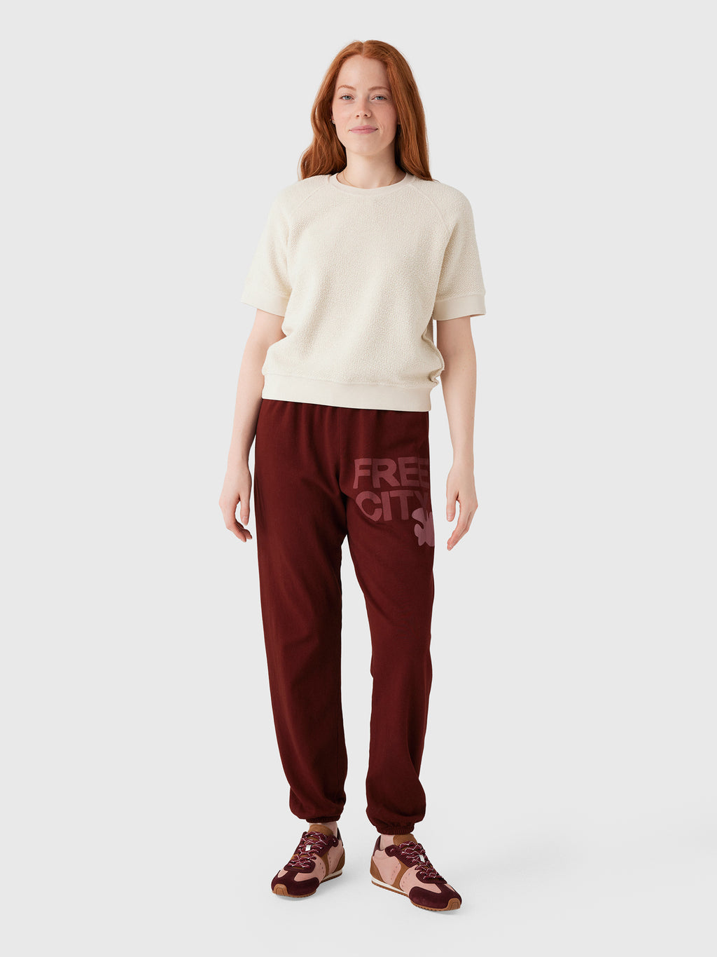 Perfect White Tee Women's Kennedy Reverse Tee - Saint Bernard