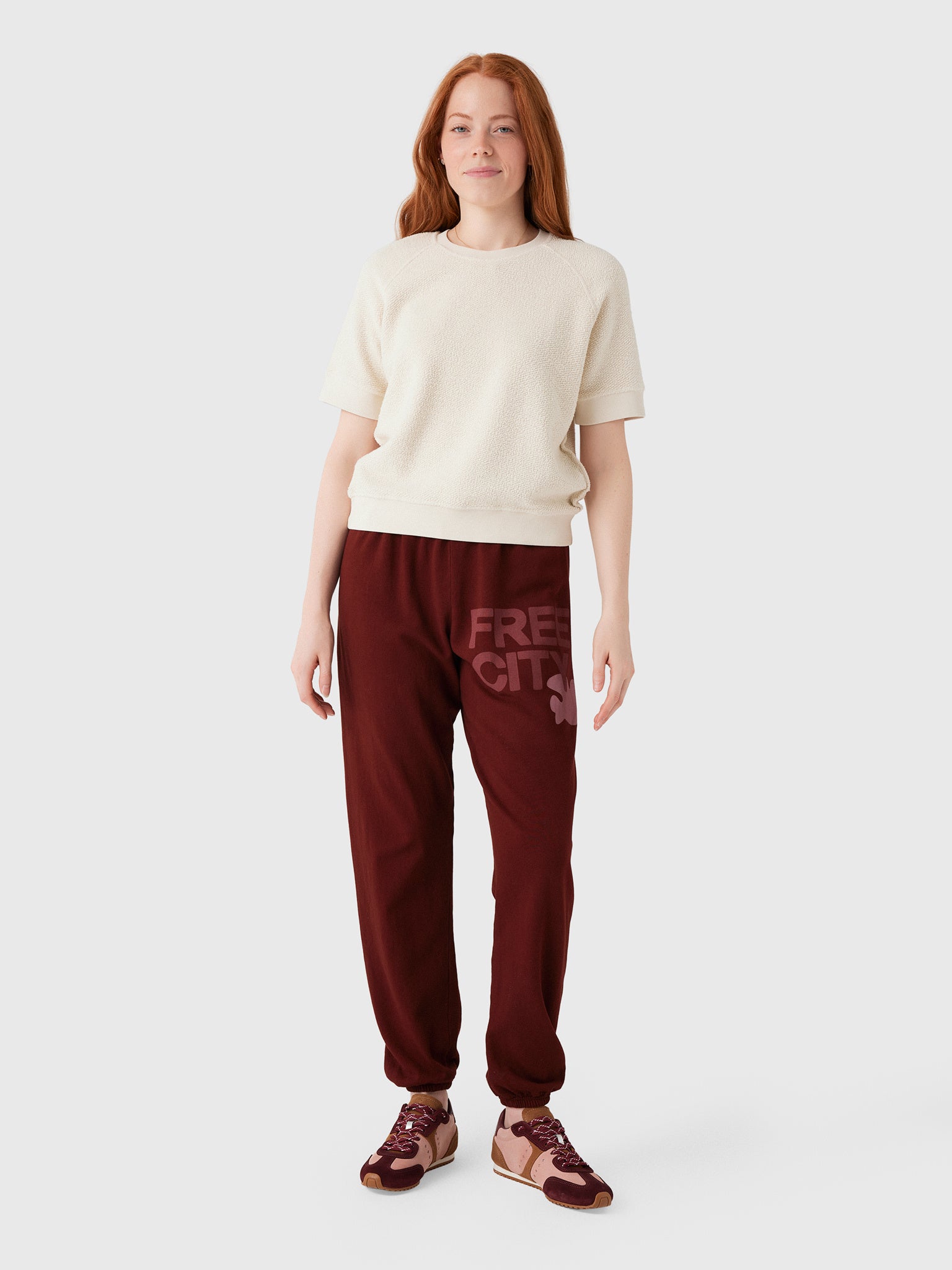Perfect White Tee Women's Kennedy Reverse Tee - Saint Bernard