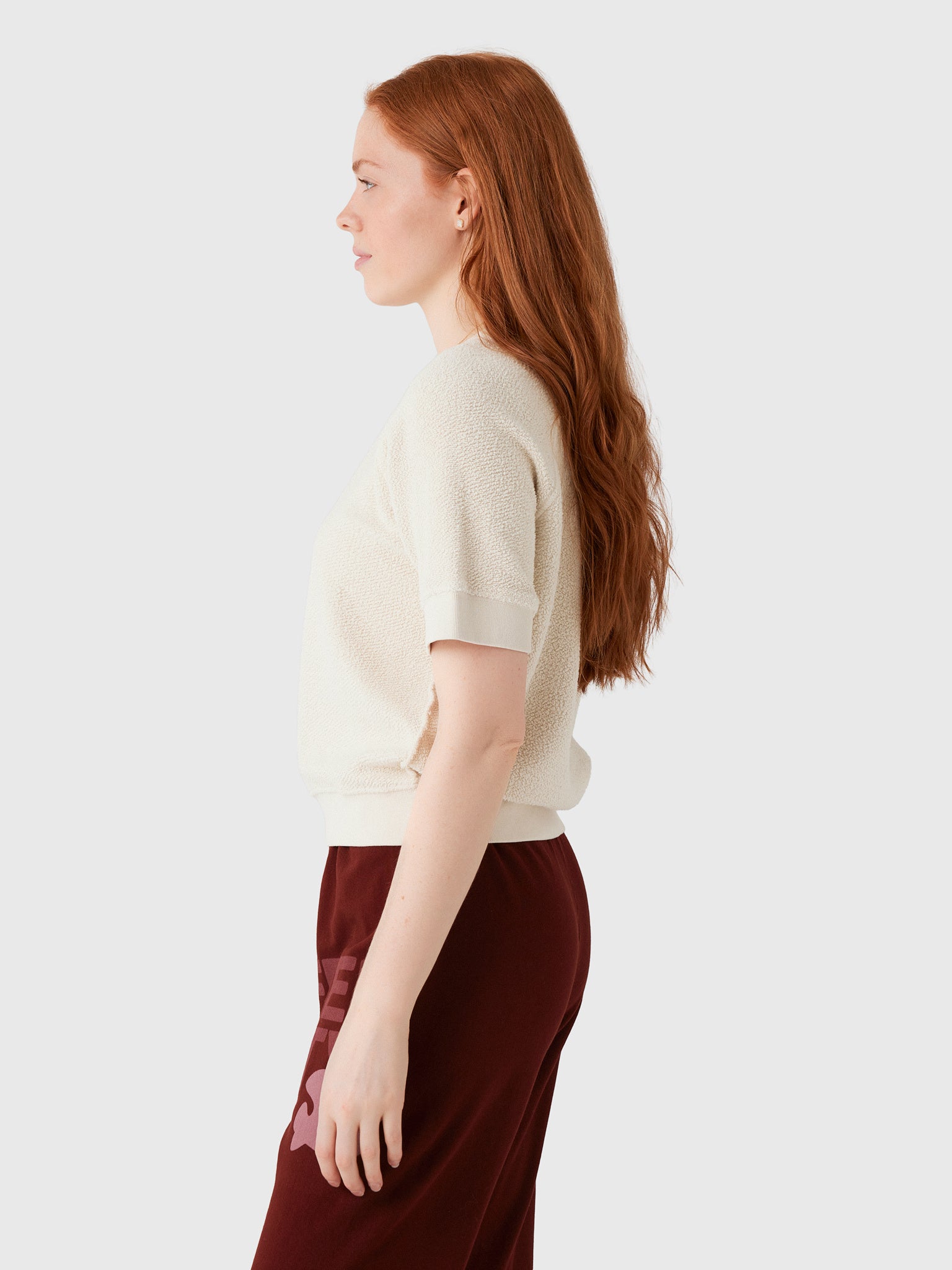Perfect White Tee Women's Kennedy Reverse Tee - Saint Bernard