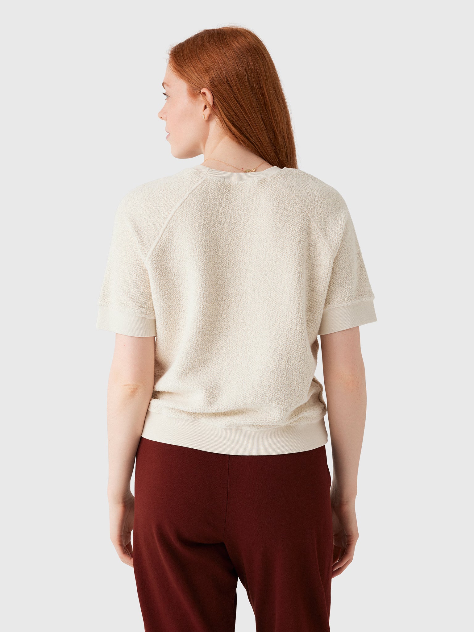 Perfect White Tee Women's Kennedy Reverse Tee - Saint Bernard
