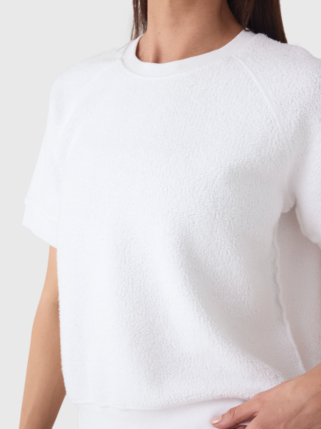 Perfect White Tee Women's Kennedy Reverse Tee - Saint Bernard