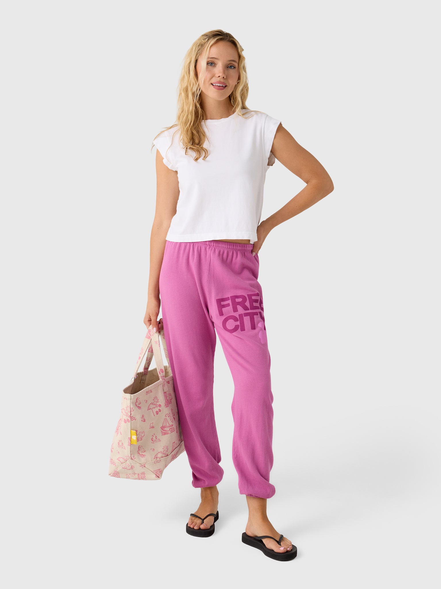 Perfect White Tee Women's Porter Cap Sleeve Tee - Saint Bernard