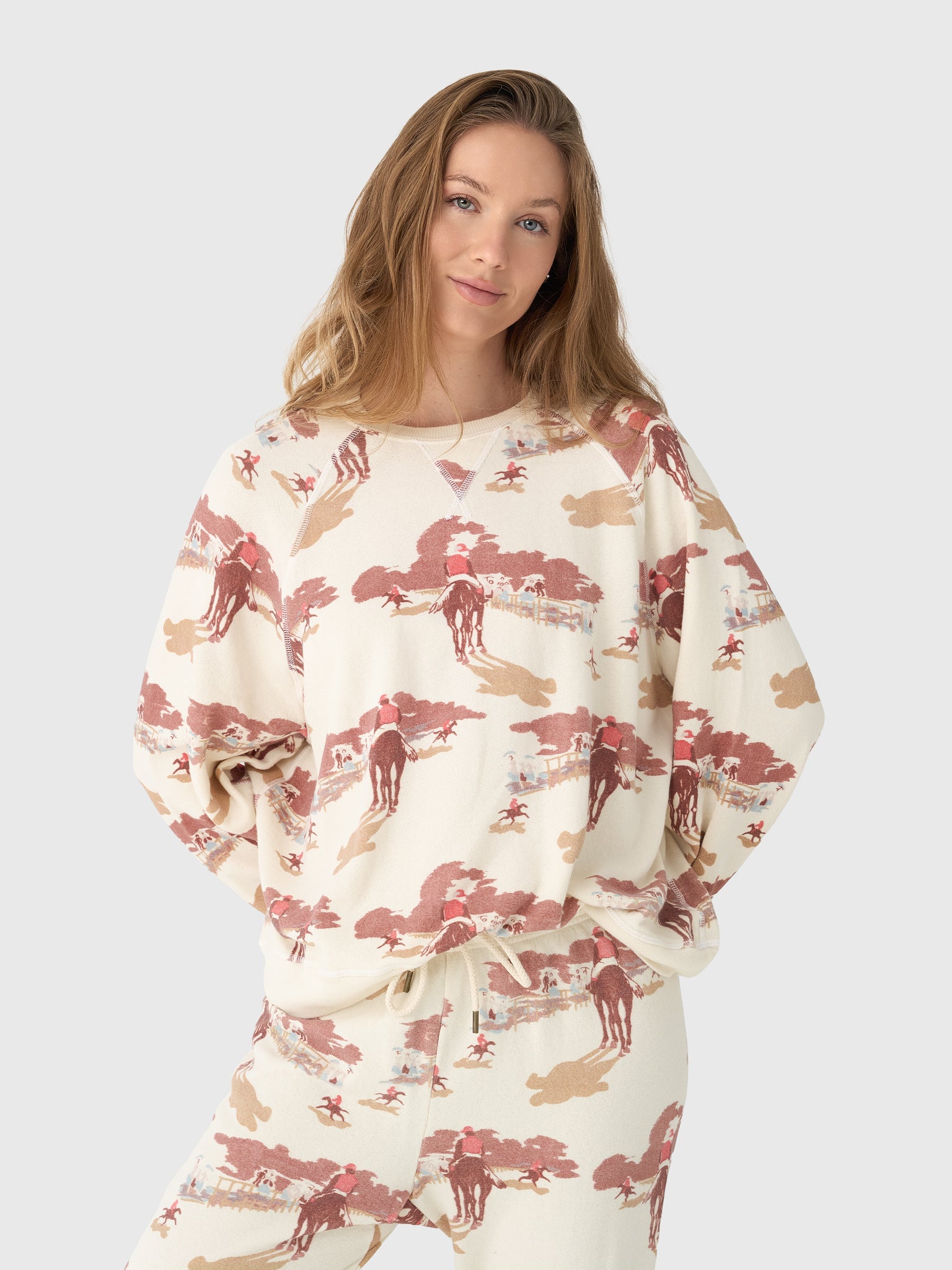 The Great Women's The Slouch Sweatshirt - Saint Bernard