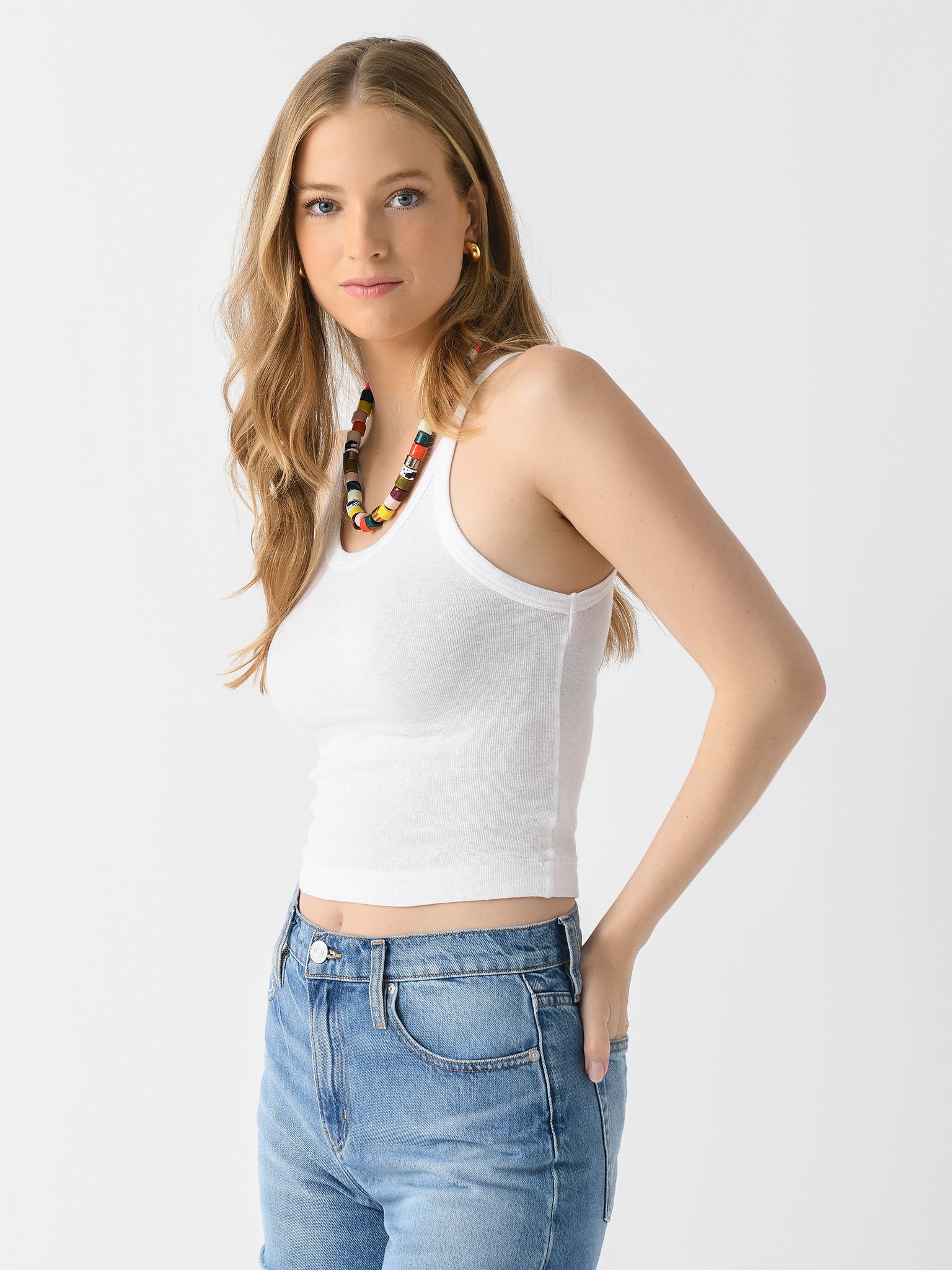 Perfect White Tee Women's Lennox Tank - Saint Bernard