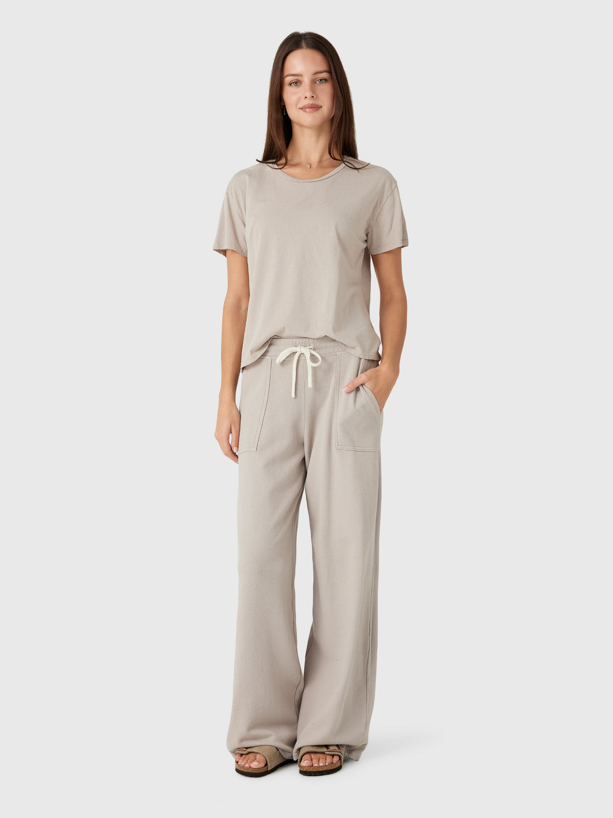 Perfect White Tee Women's Harley Boxy Tee - Saint Bernard