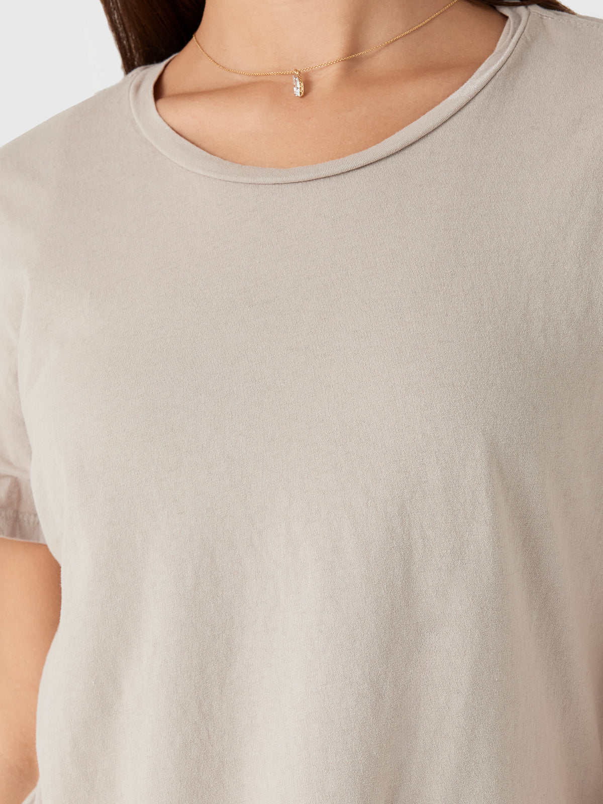 Perfect White Tee Women's Harley Boxy Tee - Saint Bernard