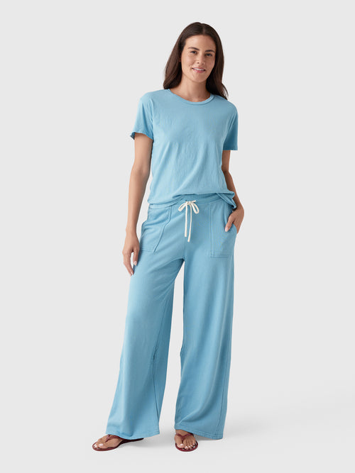 Perfect White Tee Women's Harley Boxy Tee - Saint Bernard
