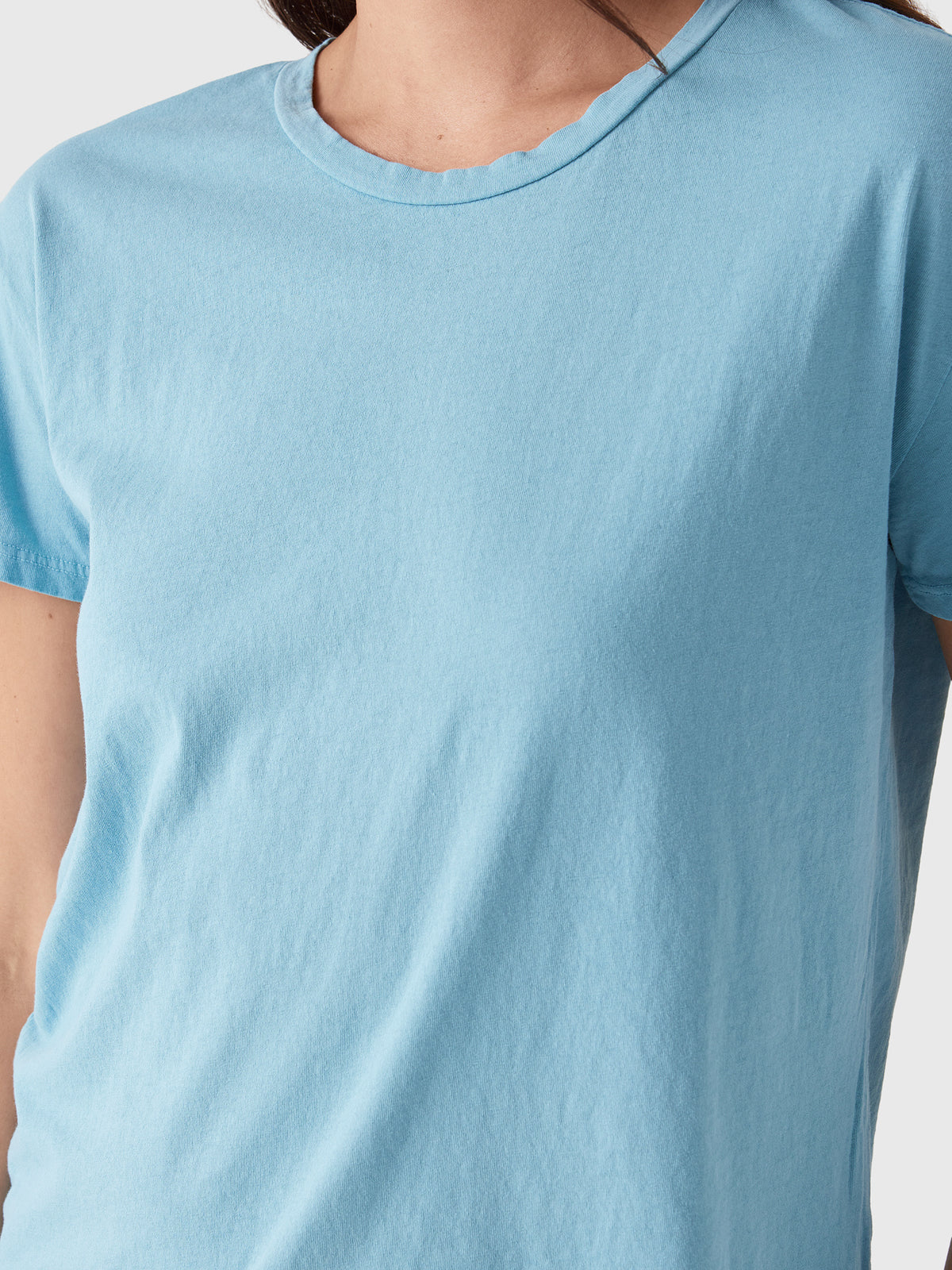 Perfect White Tee Women's Harley Boxy Tee - Saint Bernard