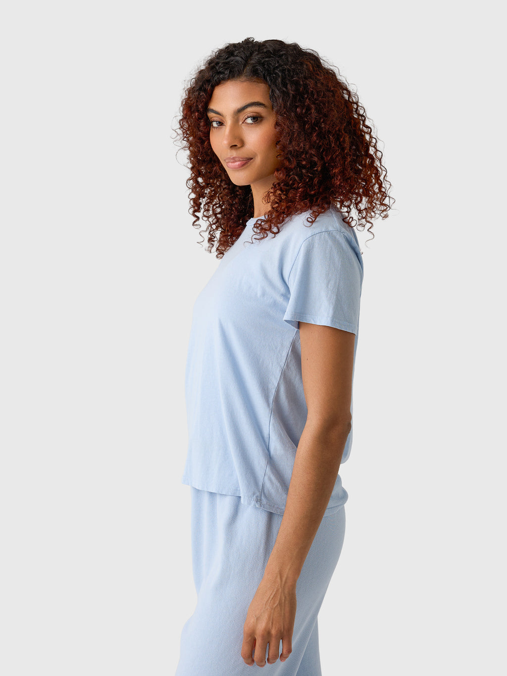 Perfect White Tee Women's Harley Boxy Tee - Saint Bernard