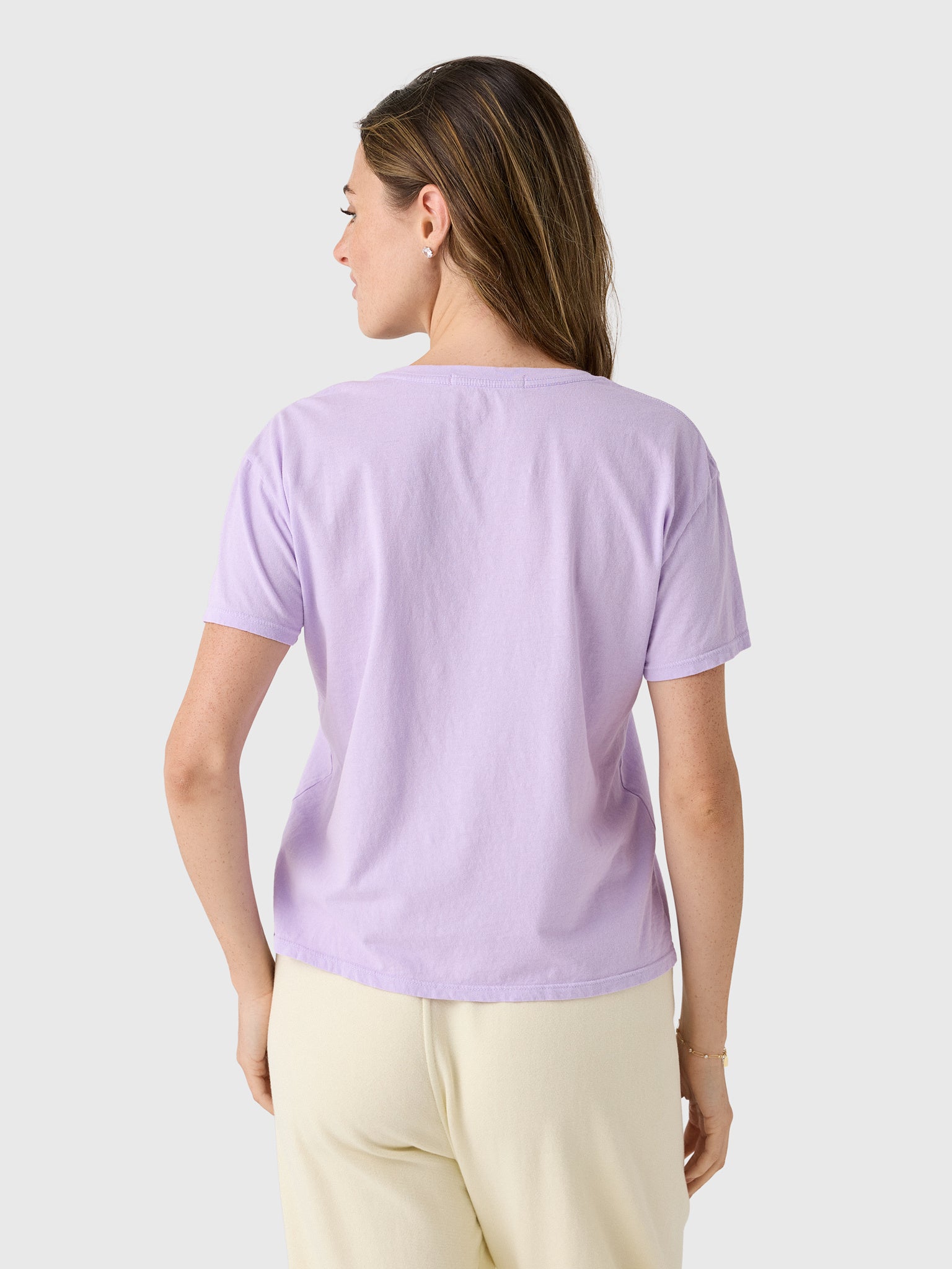 Perfect White Tee Women's Harley Boxy Tee - Saint Bernard