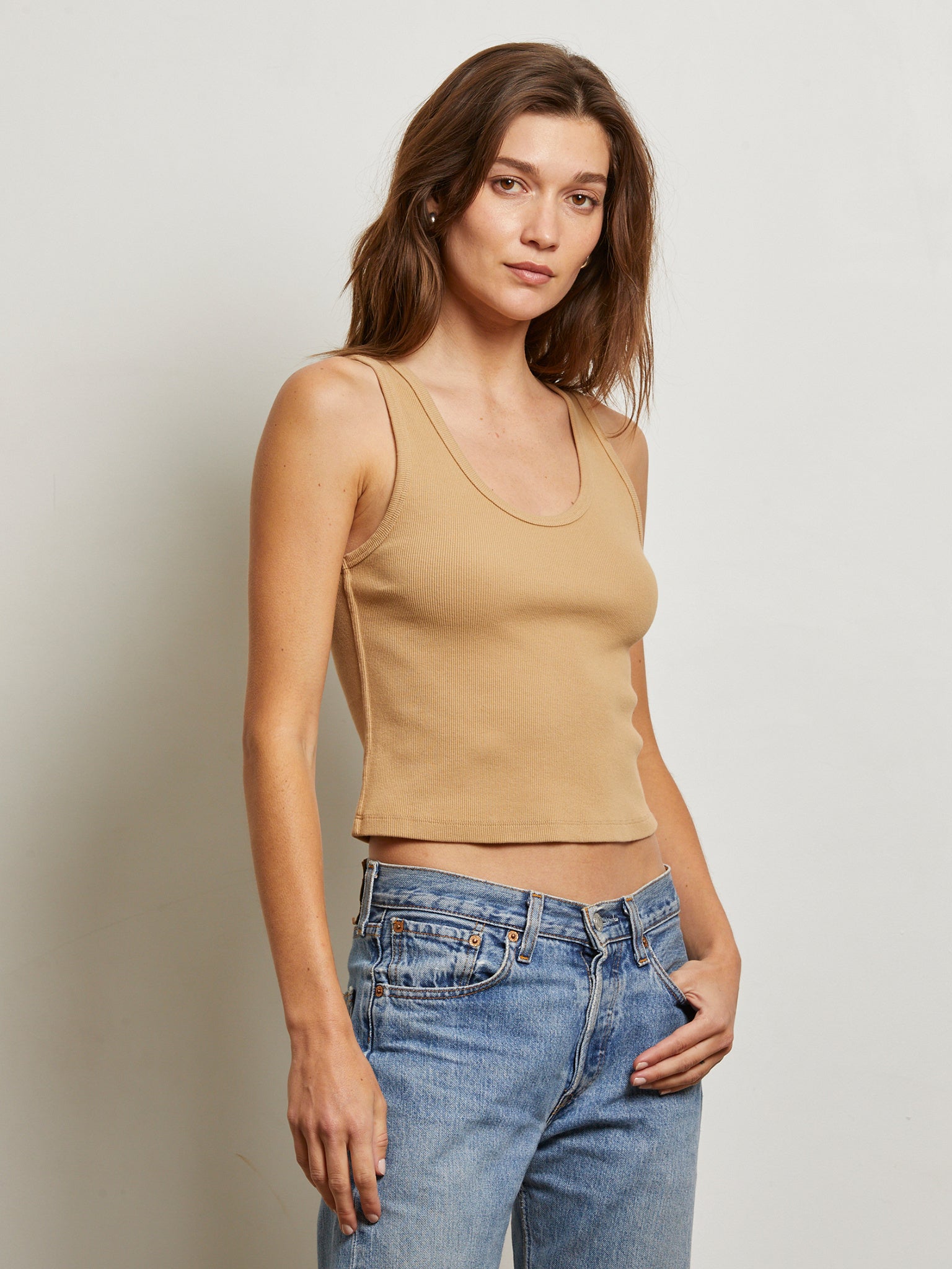 Perfect White Tee Women's Blondie Tank - Saint Bernard