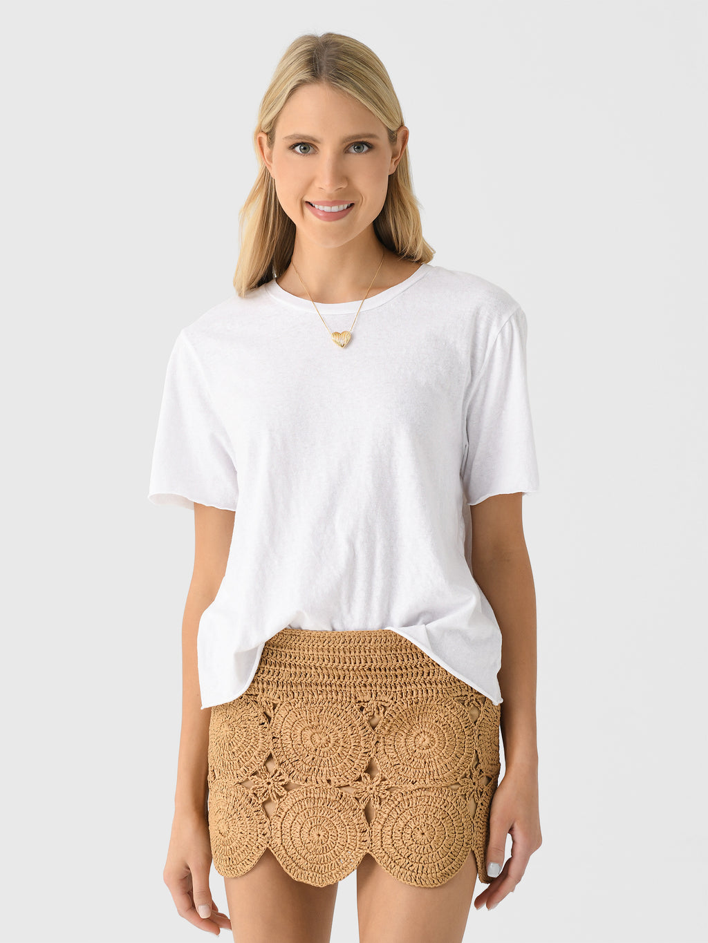 Perfect White Tee Women's Eddie Tee - Saint Bernard