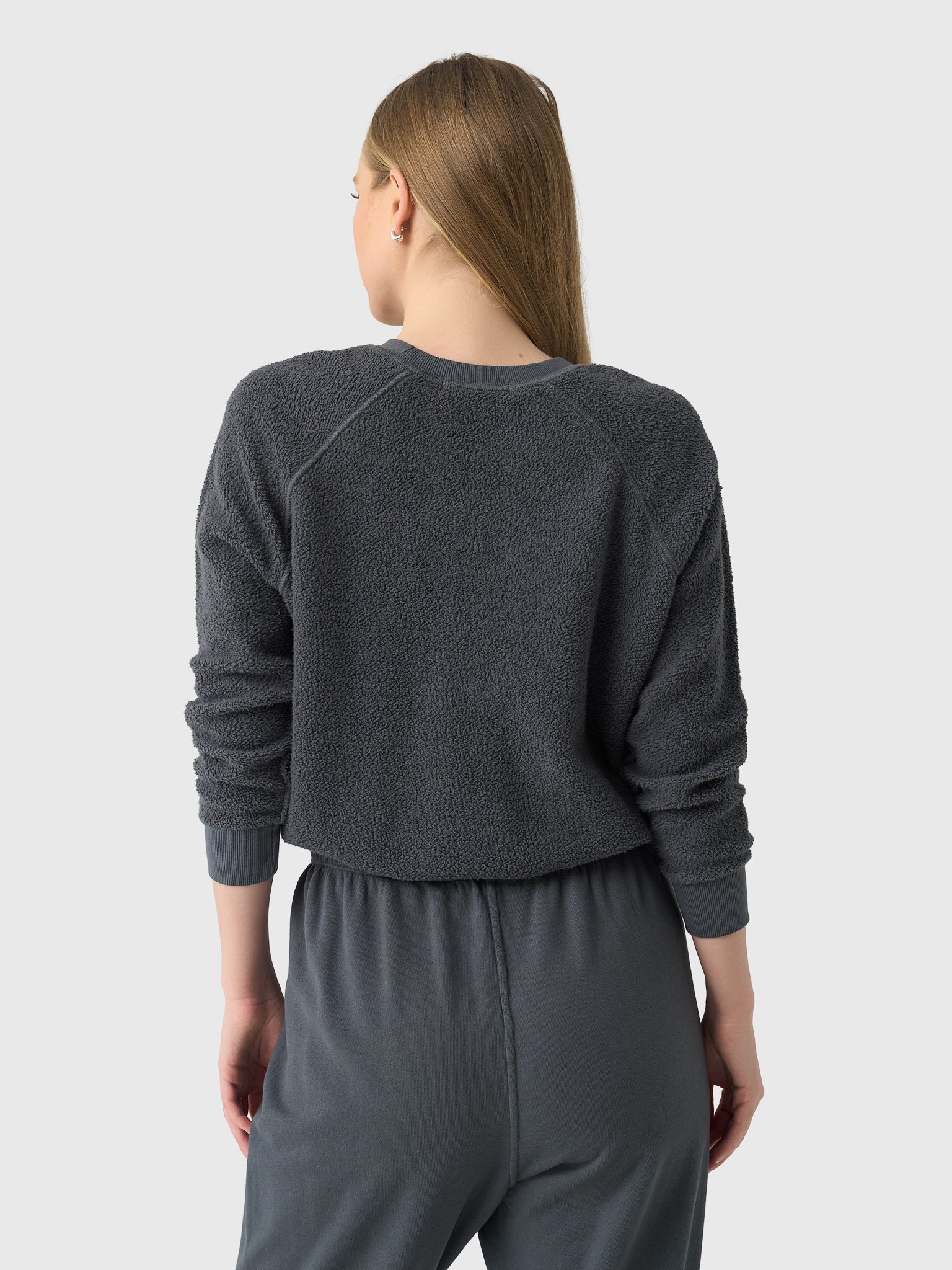 Perfect White Tee Women's Ziggy Reverse Shrunken Sweatshirt