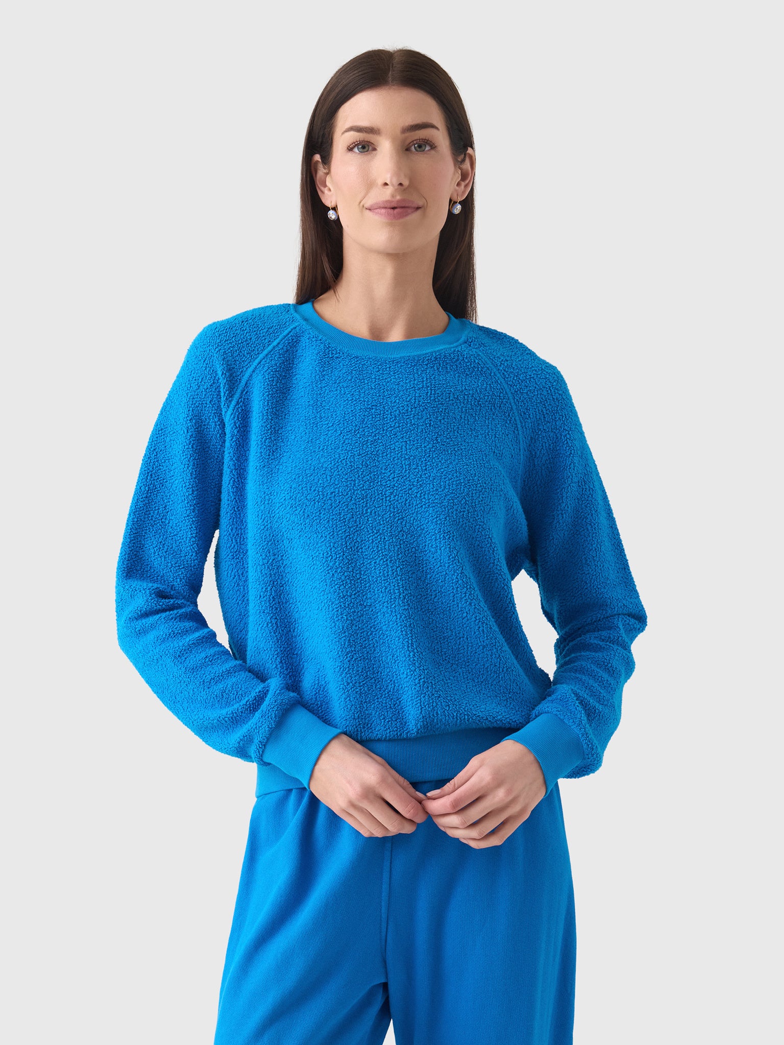Perfect White Tee Women's Ziggy Reverse Shrunken Sweatshirt