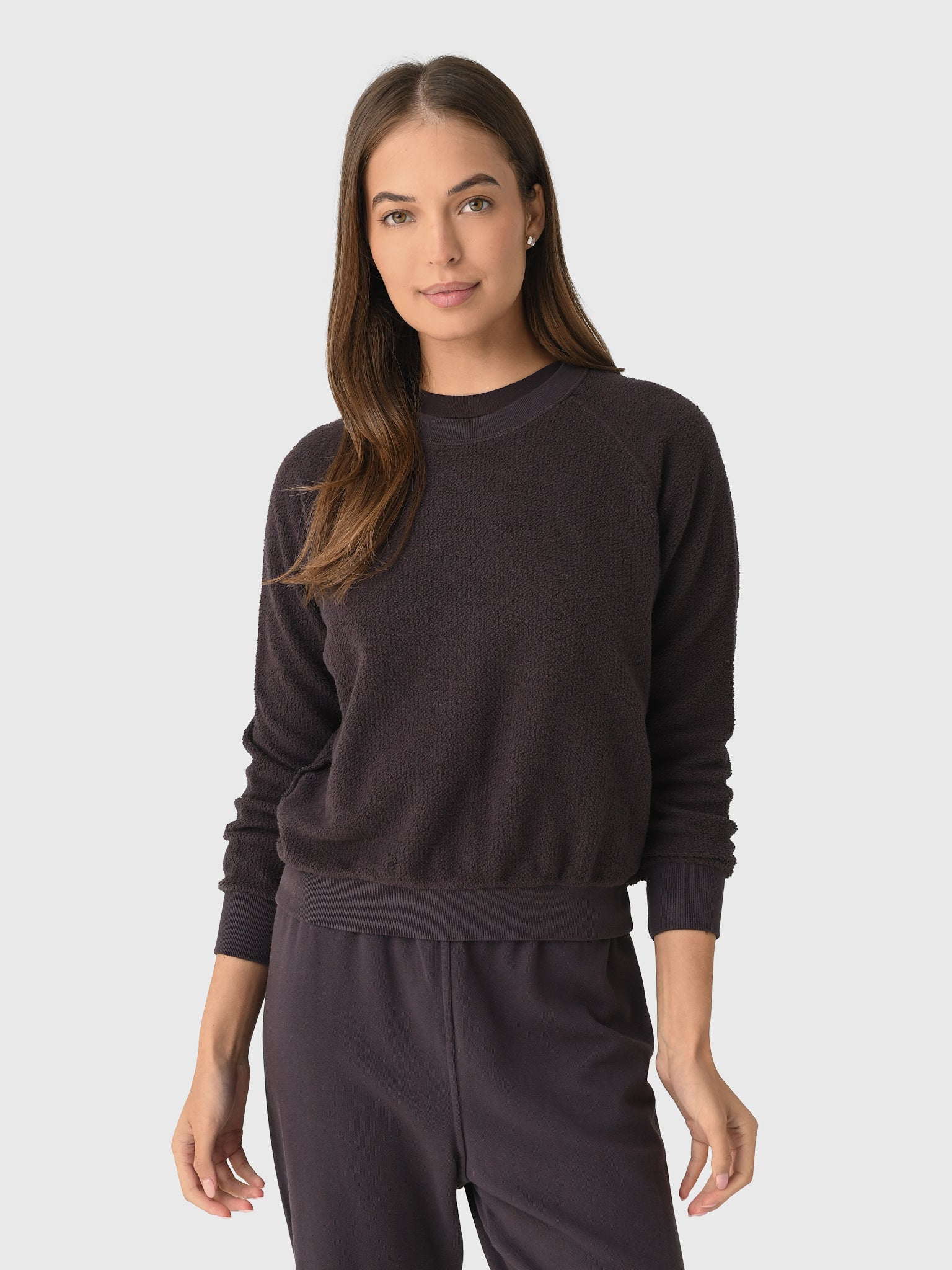 Perfect White Tee Women's Ziggy Reverse Shrunken Sweatshirt