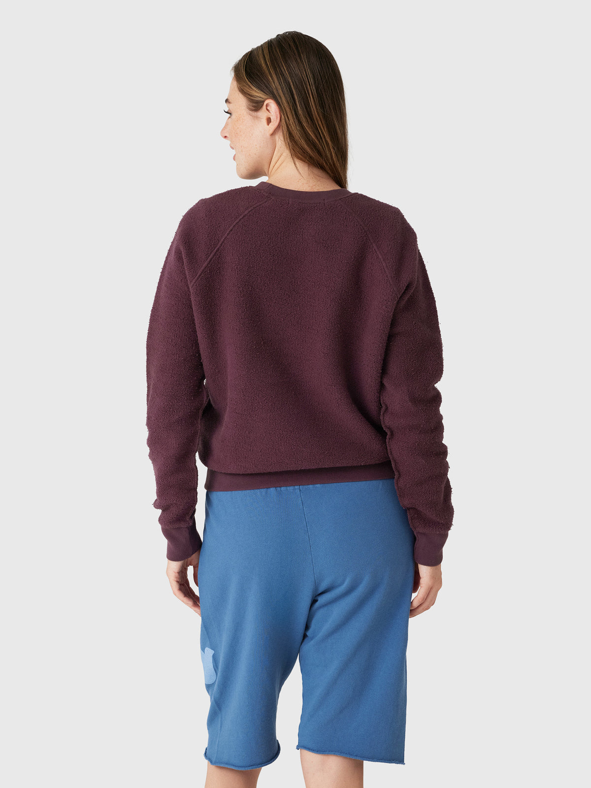 Perfect White Tee Women's Ziggy Reverse Shrunken Sweatshirt - Saint Bernard