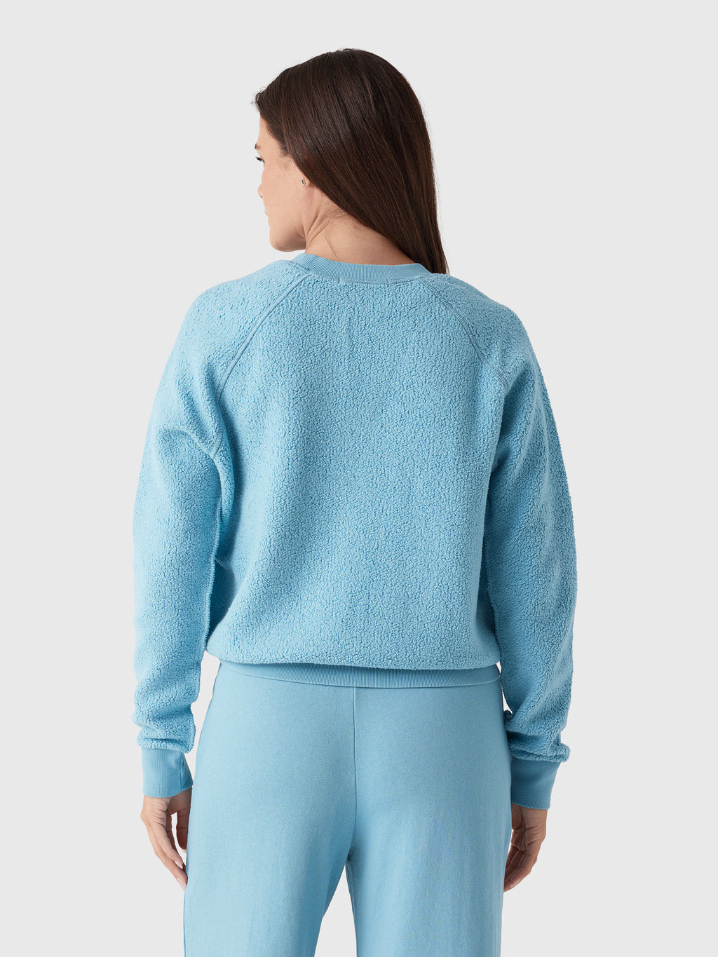 Perfect White Tee Women's Ziggy Reverse Shrunken Sweatshirt - Saint Bernard