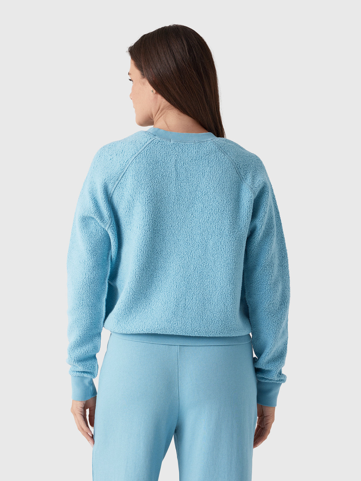 Perfect White Tee Women's Ziggy Reverse Shrunken Sweatshirt - Saint Bernard