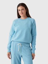 Perfect White Tee Women's Ziggy Reverse Shrunken Sweatshirt
