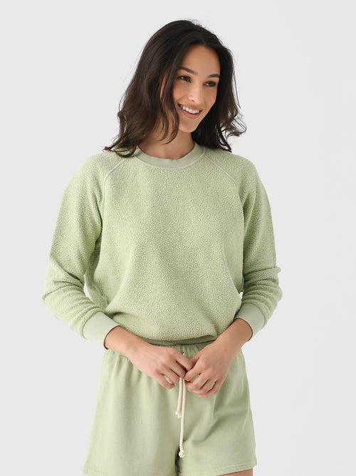 Perfect White Tee Women's Ziggy Reverse Shrunken Sweatshirt