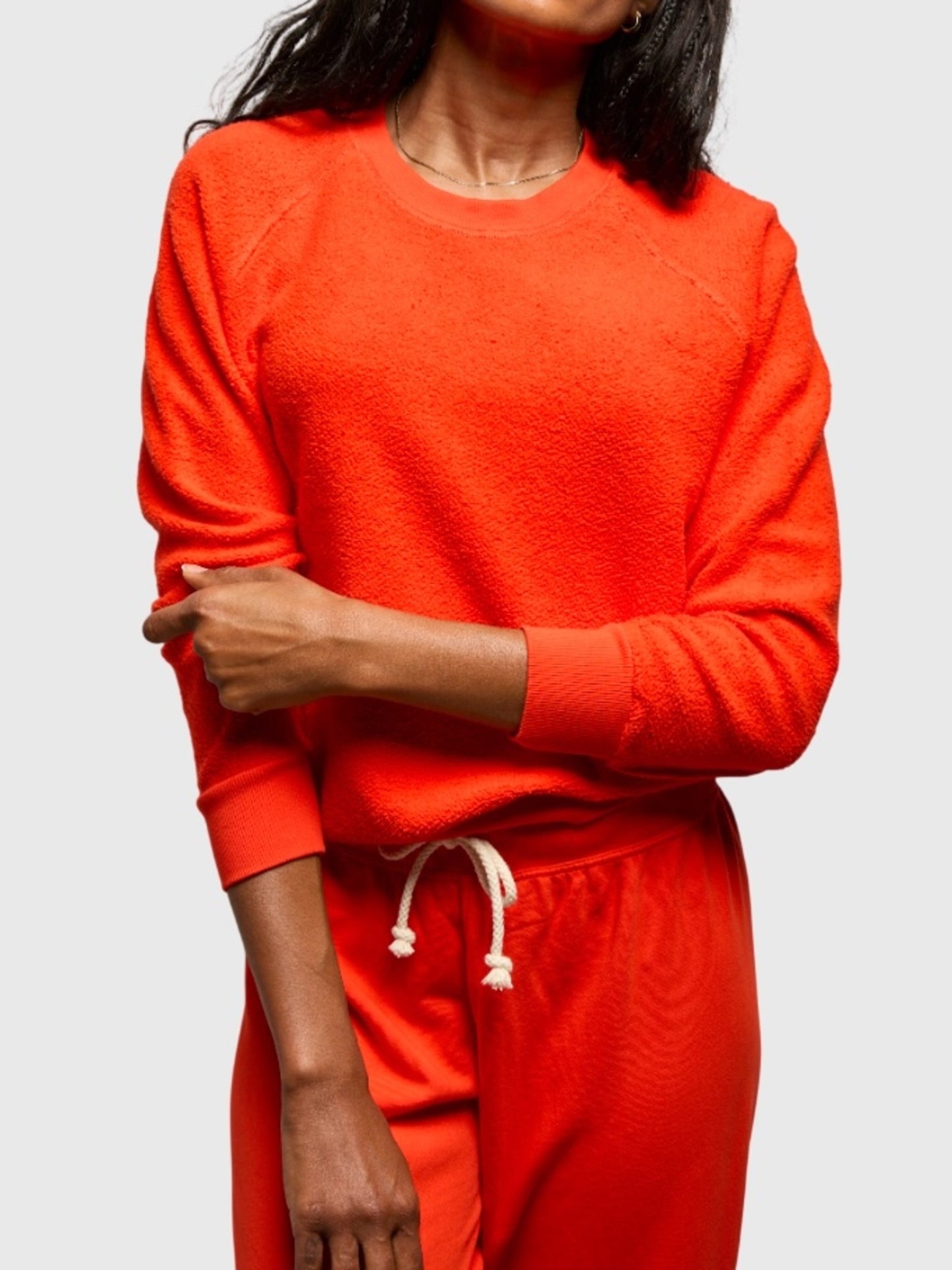 Perfect White Tee Women's Ziggy Reverse Shrunken Sweatshirt