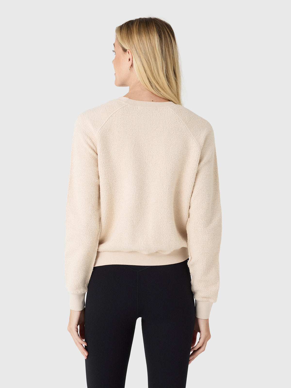 Perfect White Tee Women's Ziggy Reverse Shrunken Sweatshirt - Saint Bernard