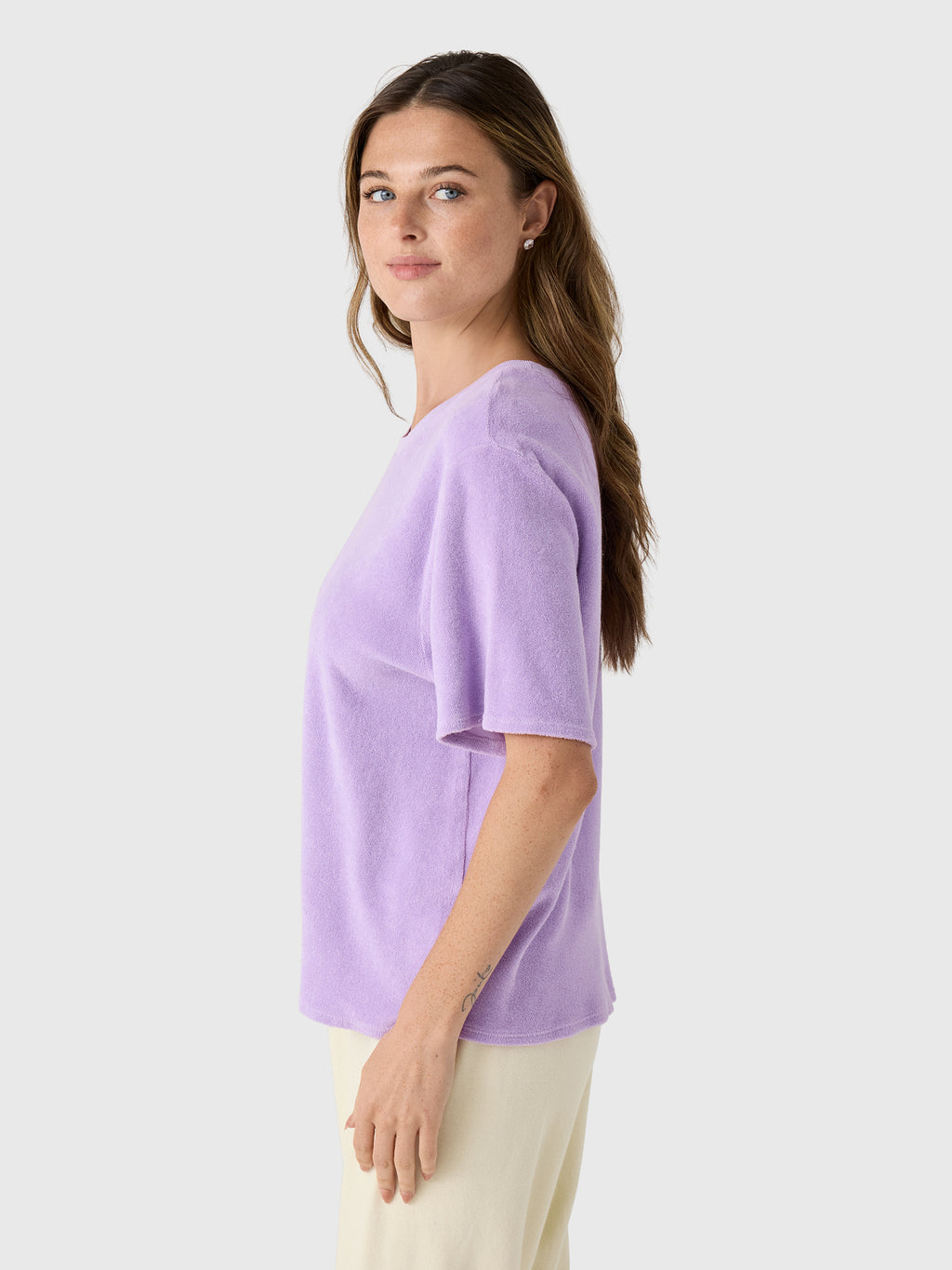 Perfect White Tee Women's Donna Terry Tee - Saint Bernard