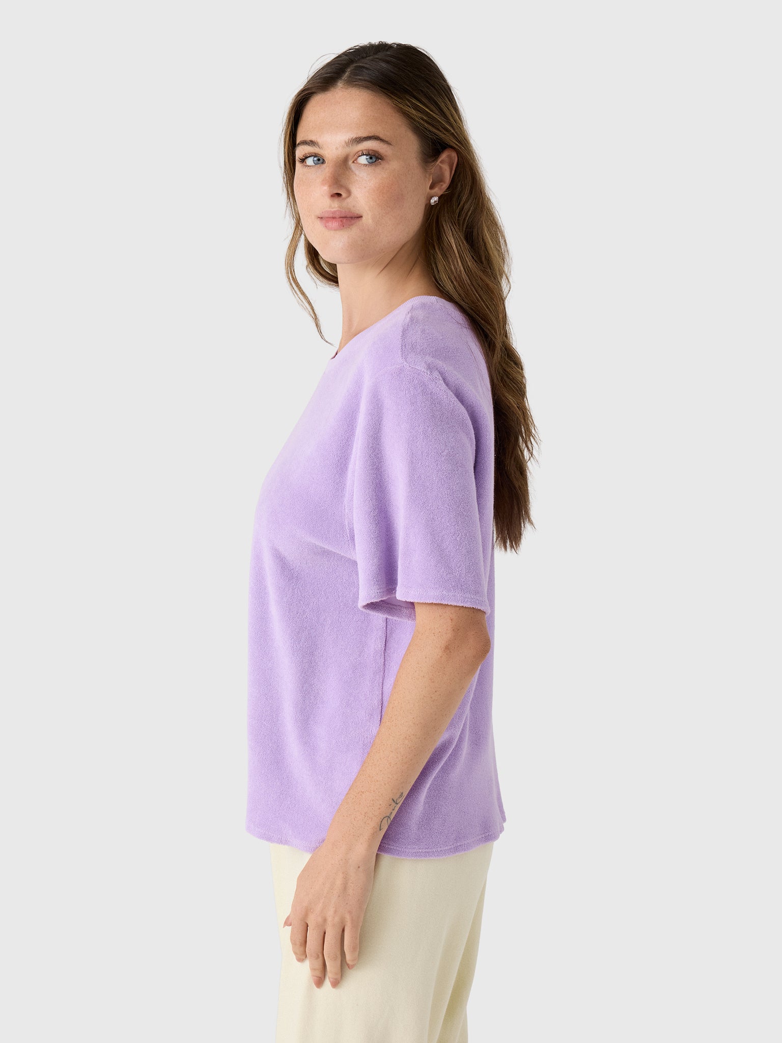 Perfect White Tee Women's Donna Terry Tee - Saint Bernard