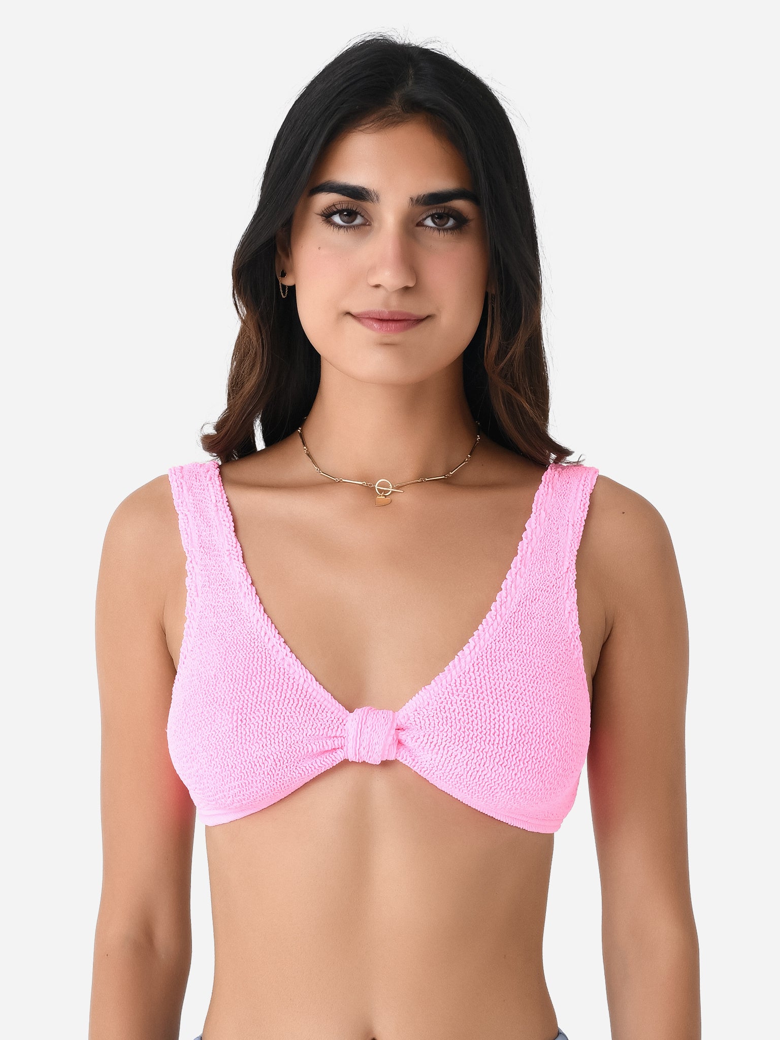 Love + Bikinis Women's Taipei Bow Bikini Top - Saint Bernard