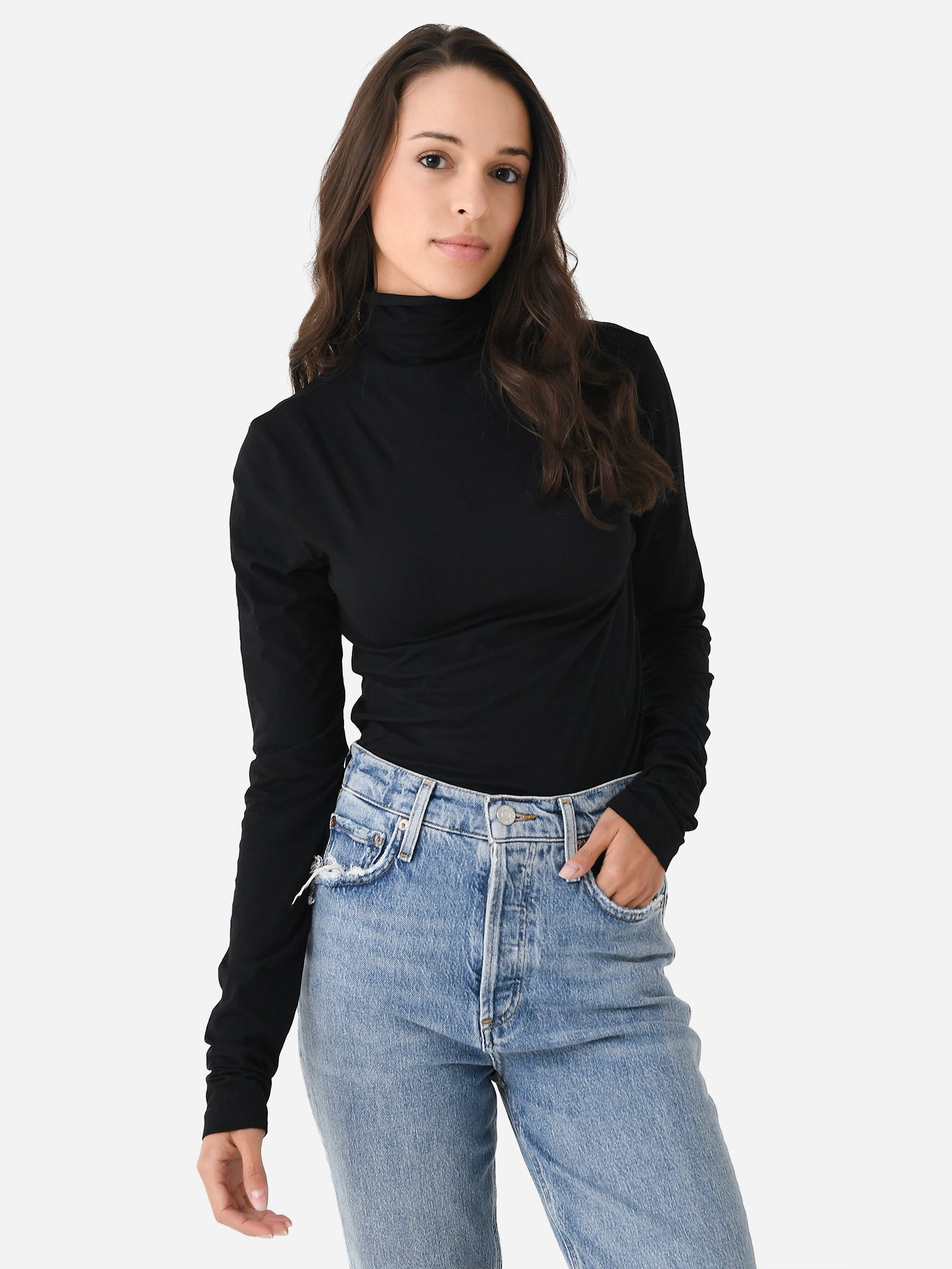 Velvet Women's Talisia Turtleneck Top - Saint Bernard