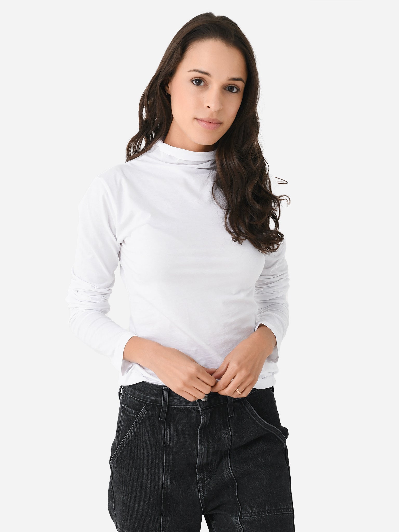 Velvet Women's Talisia Turtleneck Top - Saint Bernard