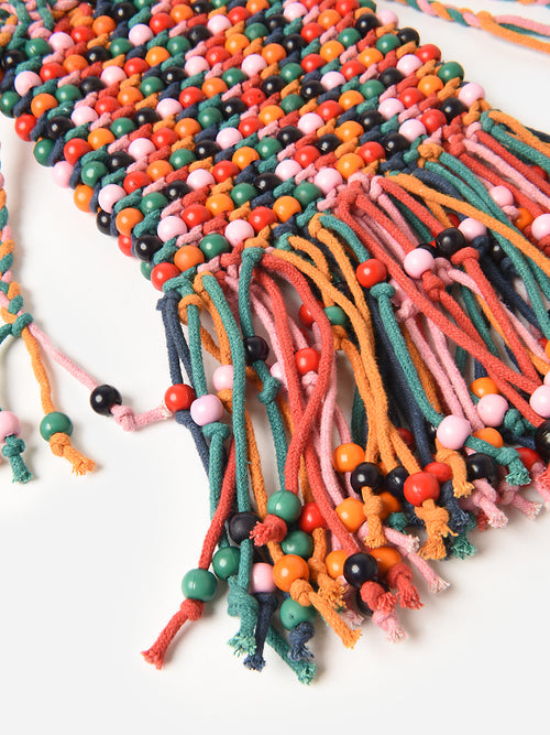 Chufy Trippy Hand Knitted Macrame Mini Bag