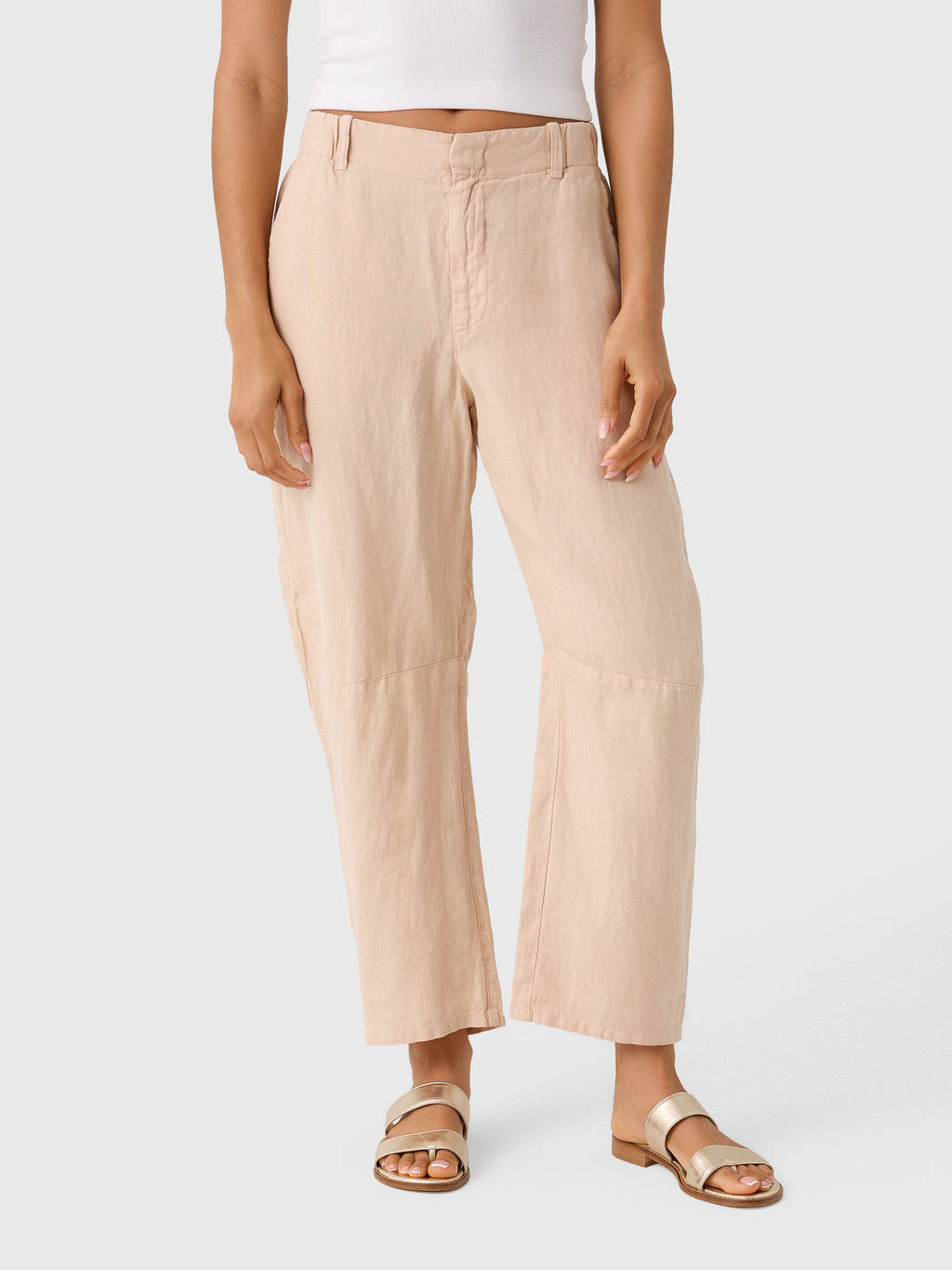 Velvet Women's Taylor Heavy Linen Pant - Saint Bernard