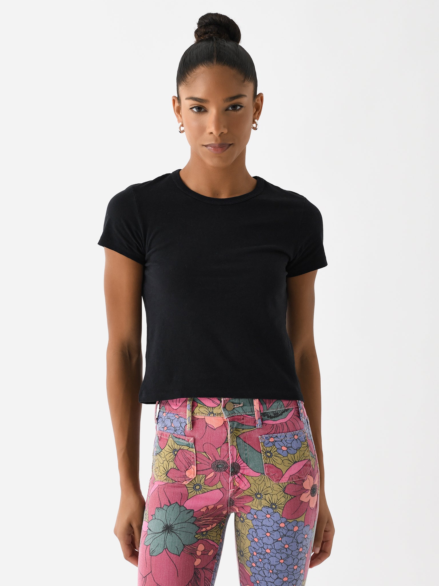 SLVRLAKE Women's Baby Tee - Saint Bernard