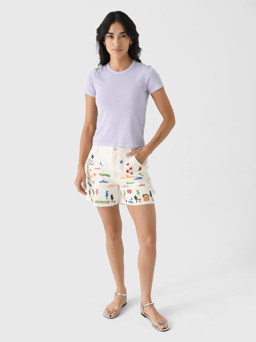 SLVRLAKE Women's Baby Tee