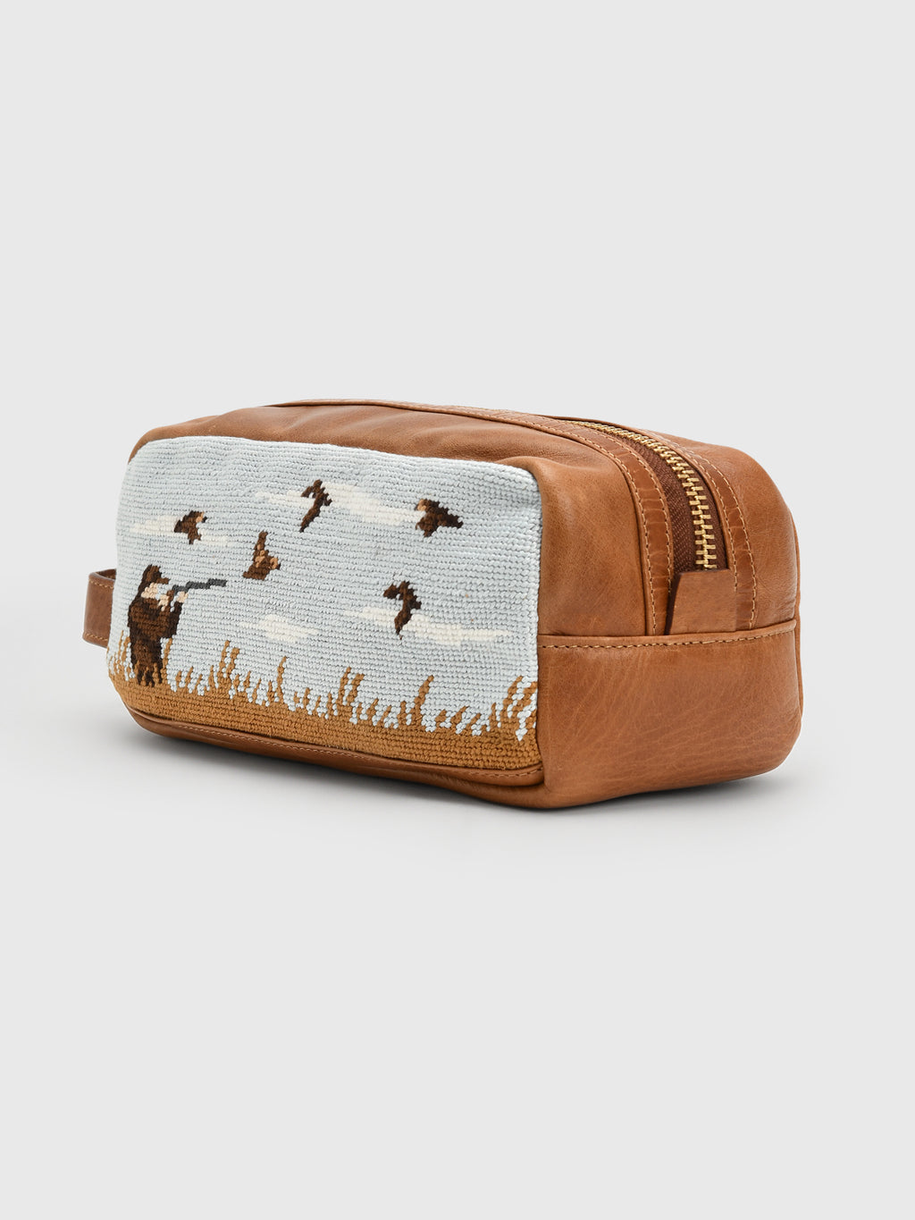 Smathers & Branson Upland Shoot Toiletry Bag - Saint Bernard