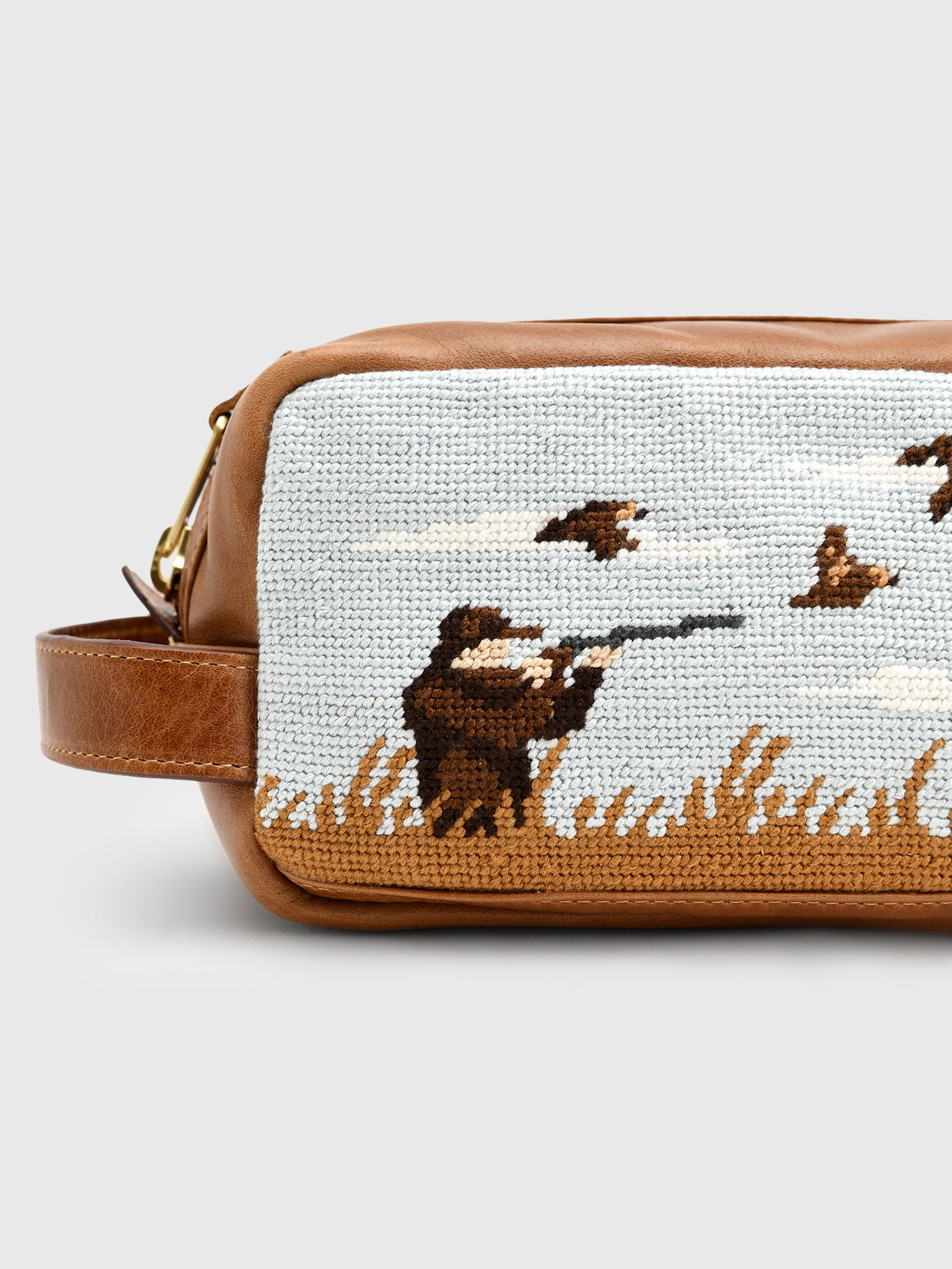 Smathers & Branson Upland Shoot Toiletry Bag - Saint Bernard