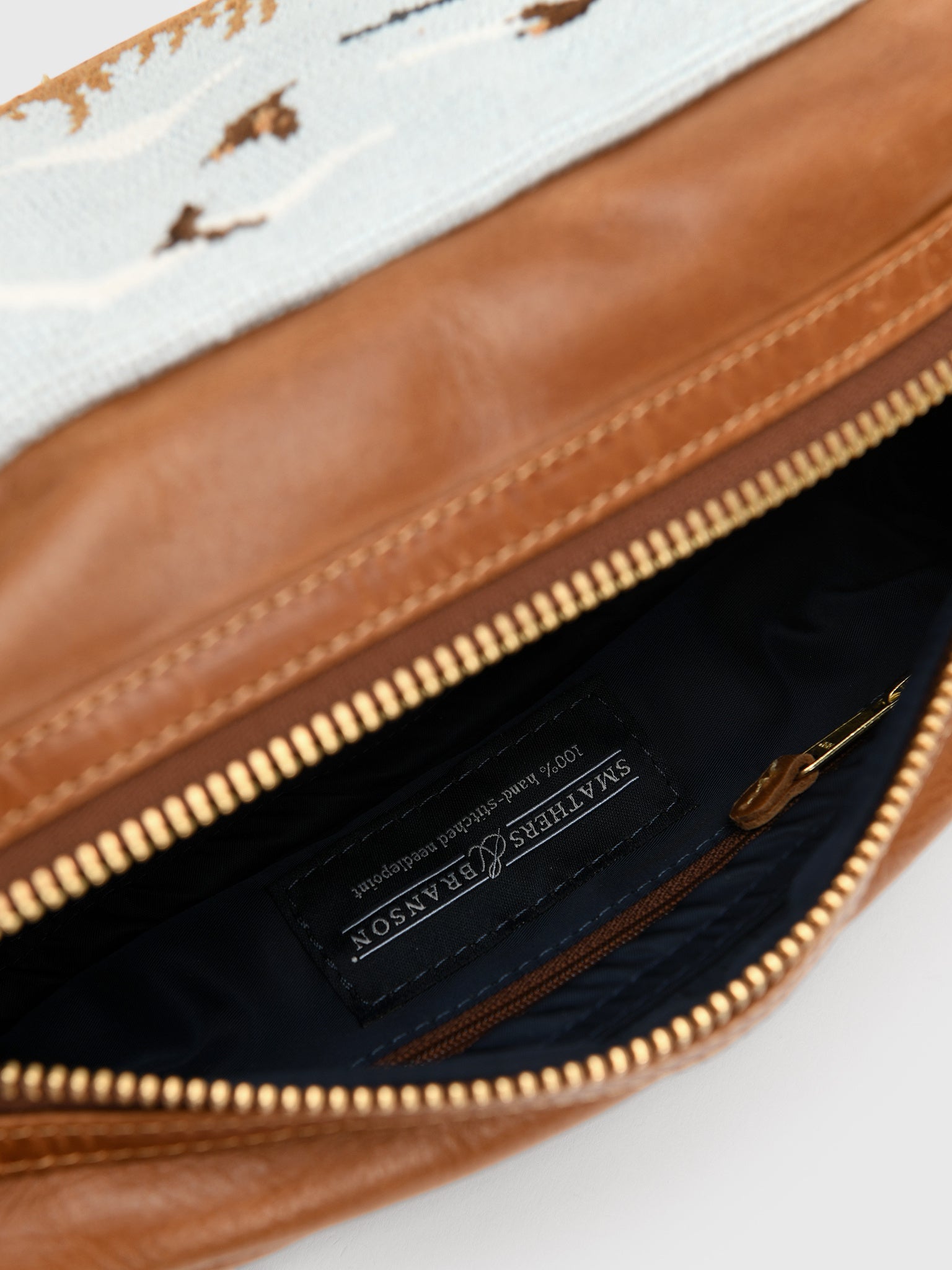 Smathers & Branson Upland Shoot Toiletry Bag - Saint Bernard