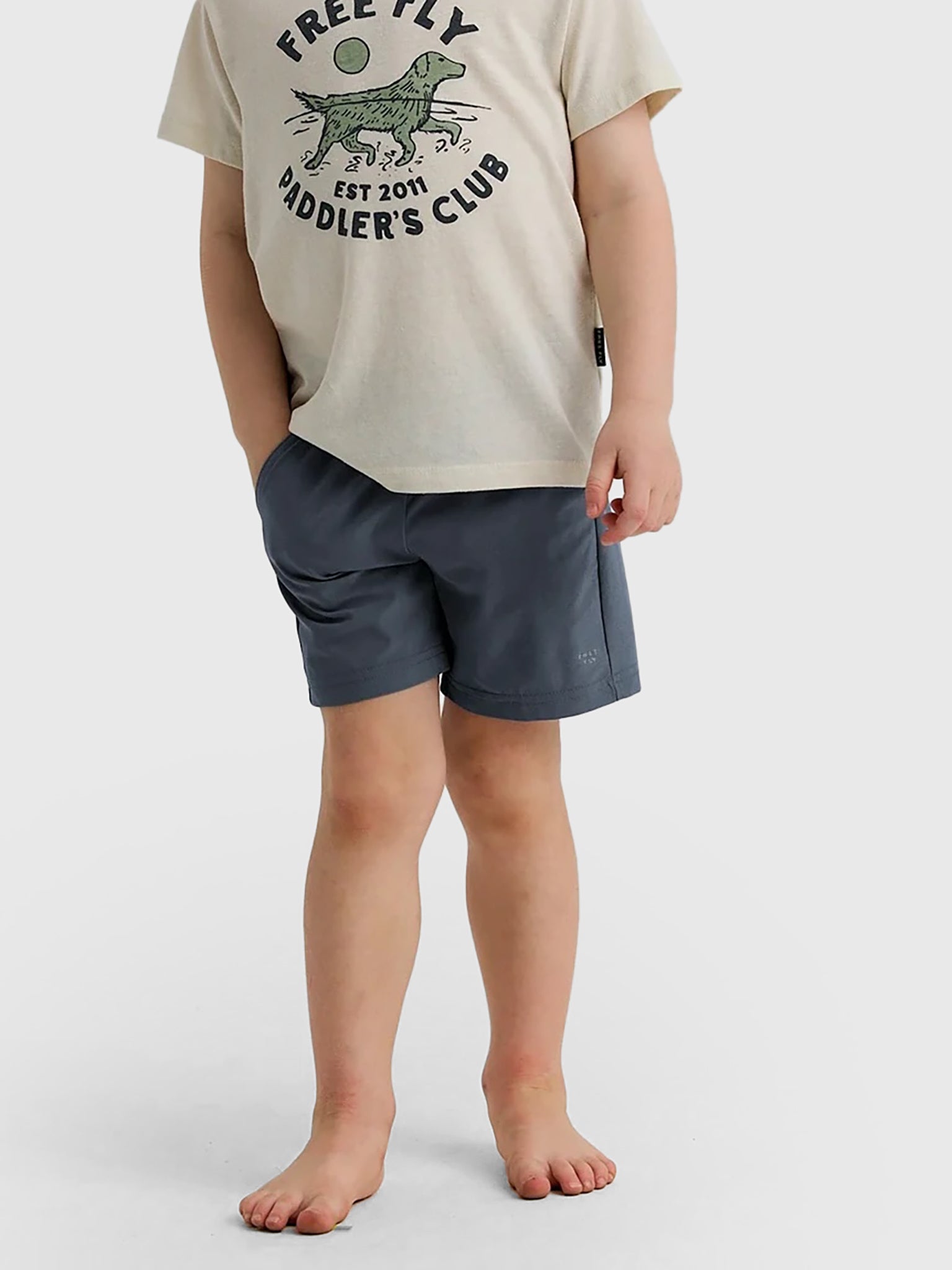 Free Fly Toddler Boys' Breeze Short - Saint Bernard