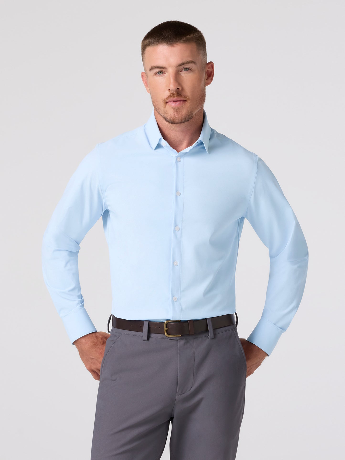 Mizzen+Main Men's Trim Leeward Dress Shirt