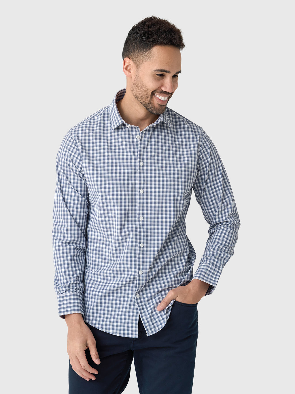 Mizzen+Main Men's Trim Leeward Dress Shirt